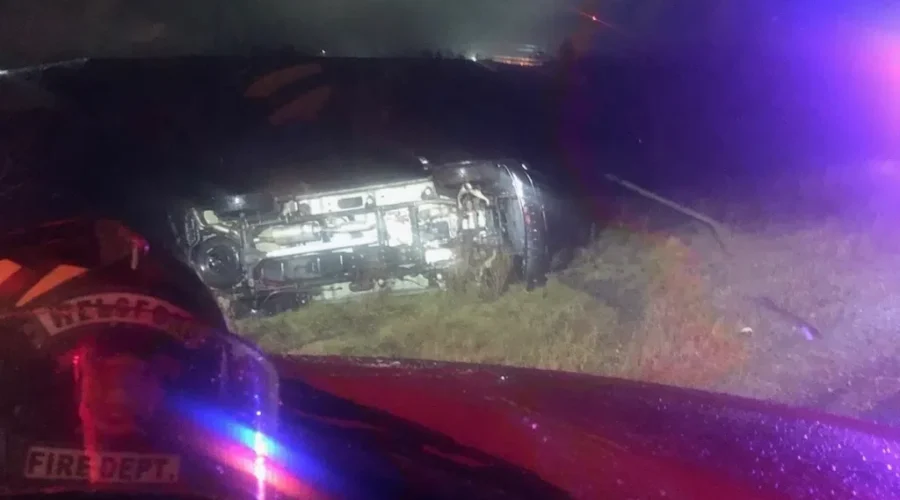 No Injuries In Highway 7 Rollover