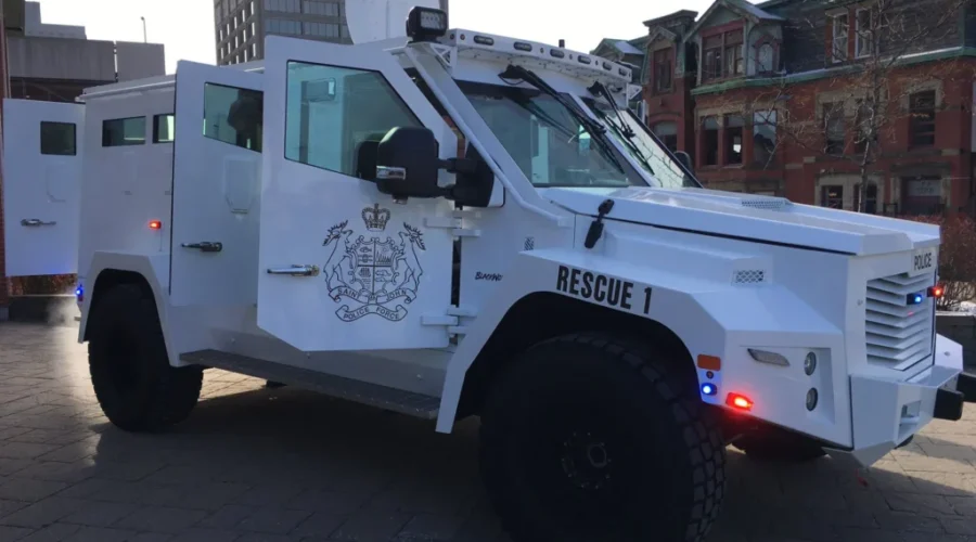 Saint John Police Unveil New Rescue Vehicle