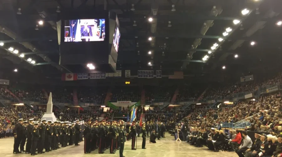 Service Of Remembrance Draws Huge Crowd