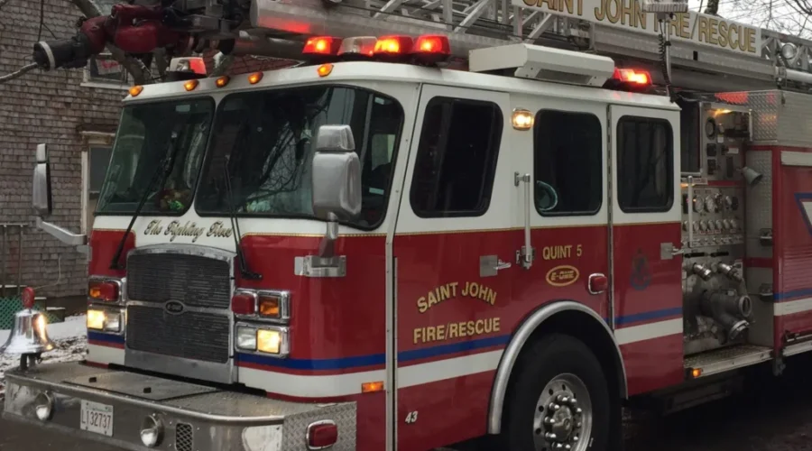 Early Morning House Fire In Saint John