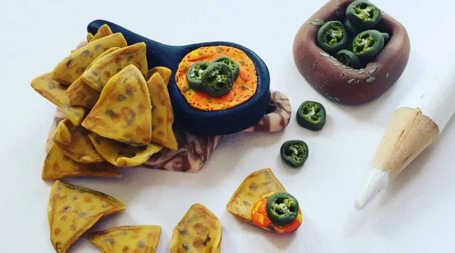 The Vegolution Menu…In Bite-Size Clay Miniatures