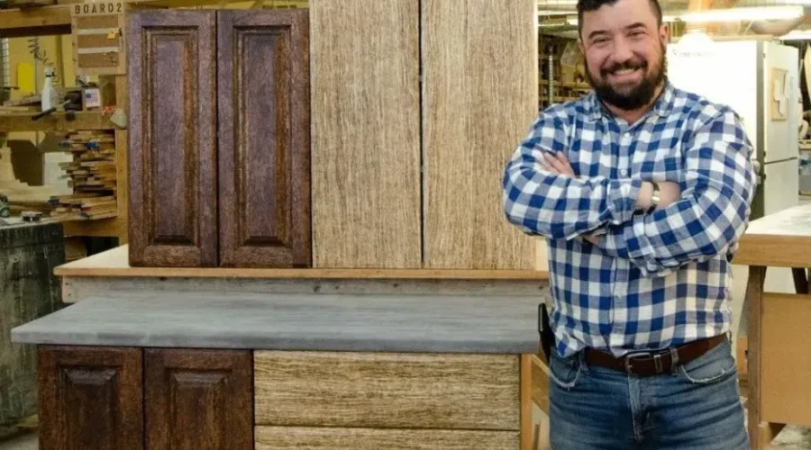 N.B. Company First To Fabricate Hempwood Cabinets