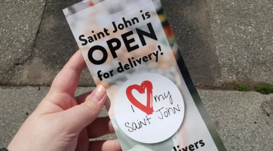 Flyers For Uptown Businesses Distributed