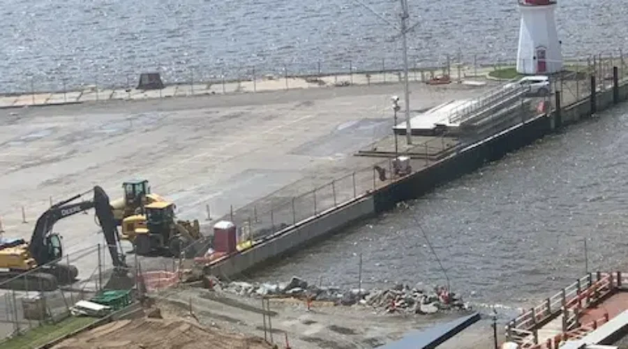 City Begins Market Slip Dredging