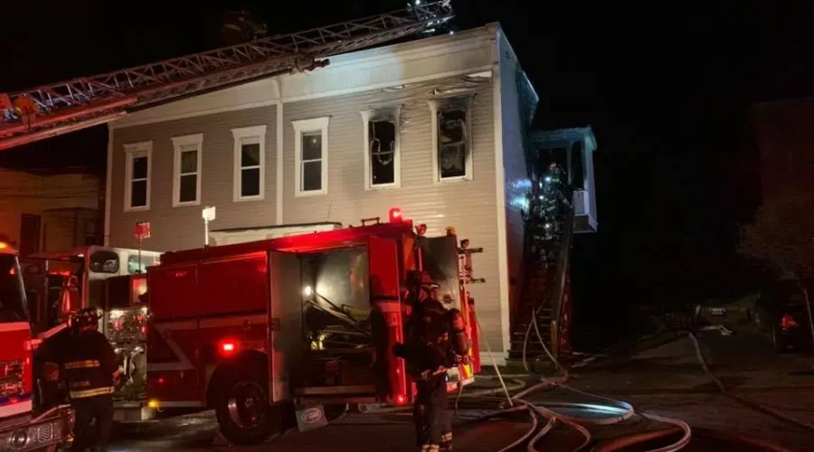 West Side Fire Displaces 13