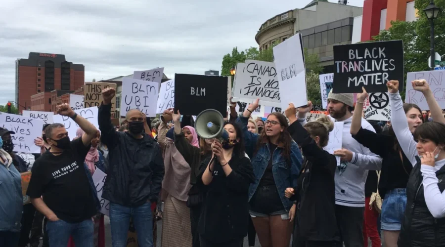 Thousands March Against Racism, For Black Lives Matter