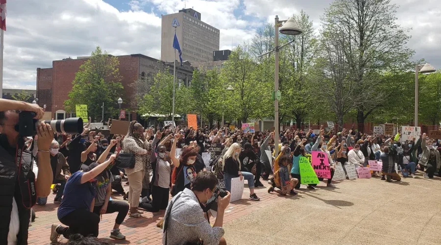 ‘Black Lives Matter’ Rally Held In Moncton