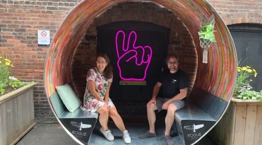 Art Installation Marks Coffee Company’s Reopening