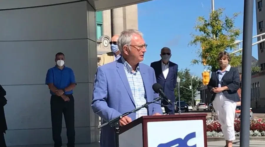 Blaine Higgs Makes Campaign Stop In Moncton