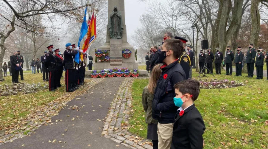 Saint John Hosts Modest Remembrance Day Ceremony