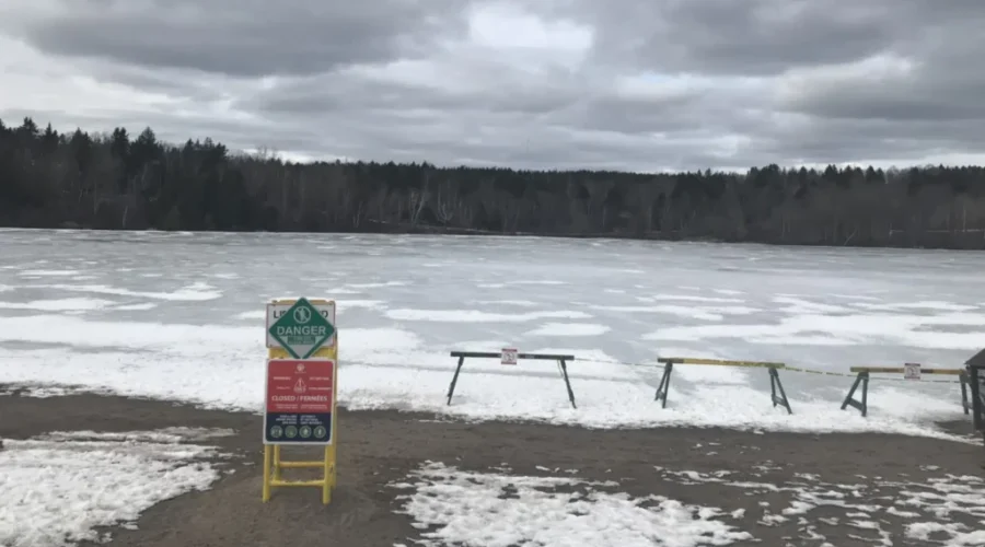 Lily Lake No Longer Safe For Skating