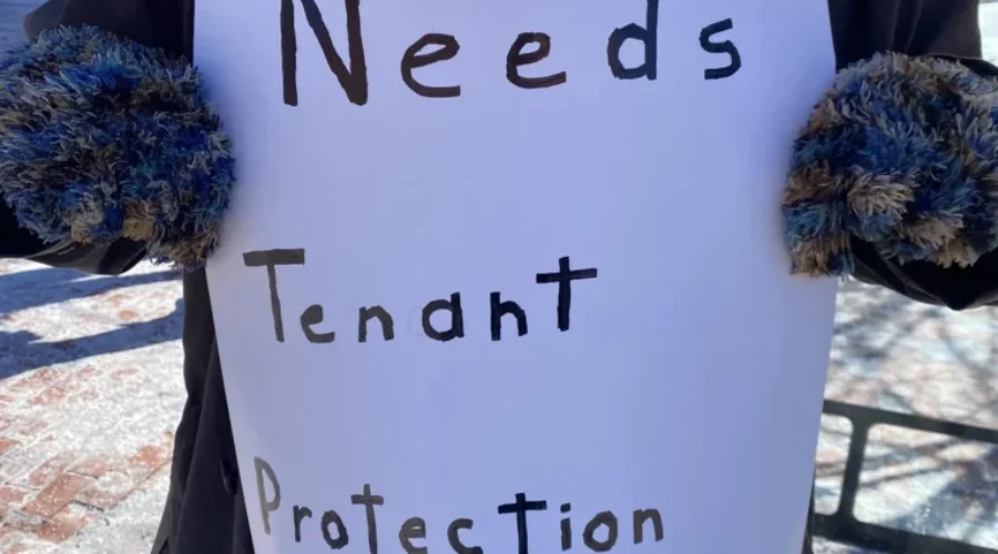Protests Held In Moncton For N.B. Tenants Rights