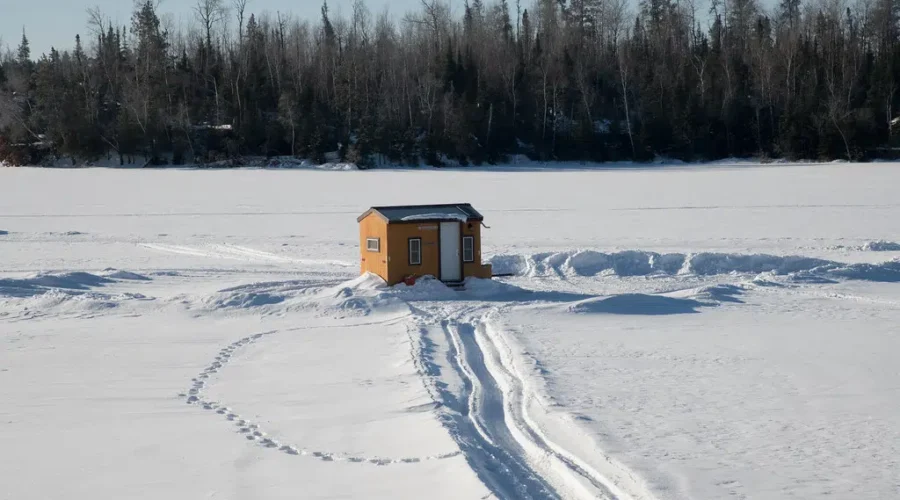 Time To Take Down Ice Fishing Shelters