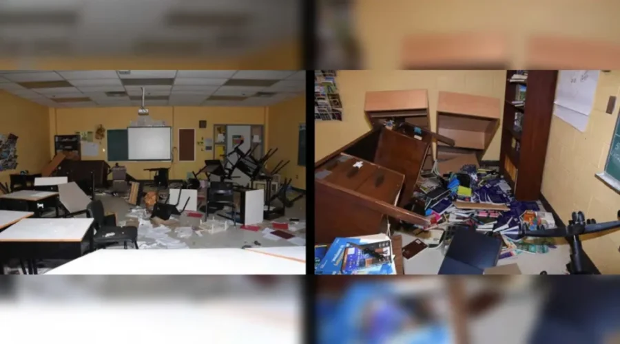 Police Probe Break-In, Vandalism At Hampton High