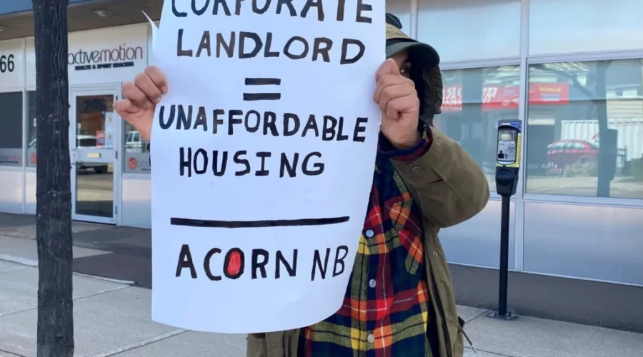 ACORN Protests Against REITs