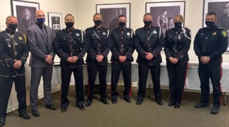 Several City Police Officers Recognized