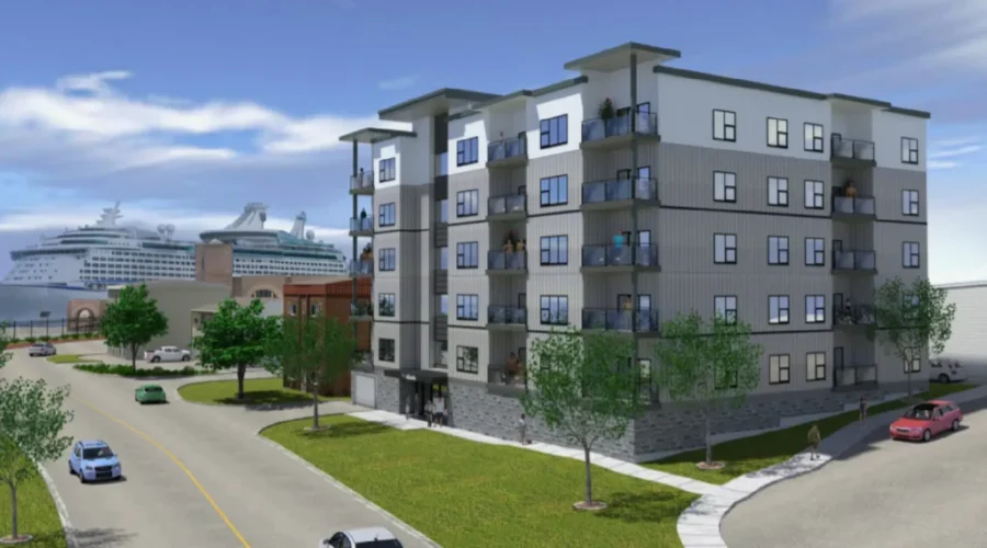 PAC Turns Down Metal Siding For New Apartment Building