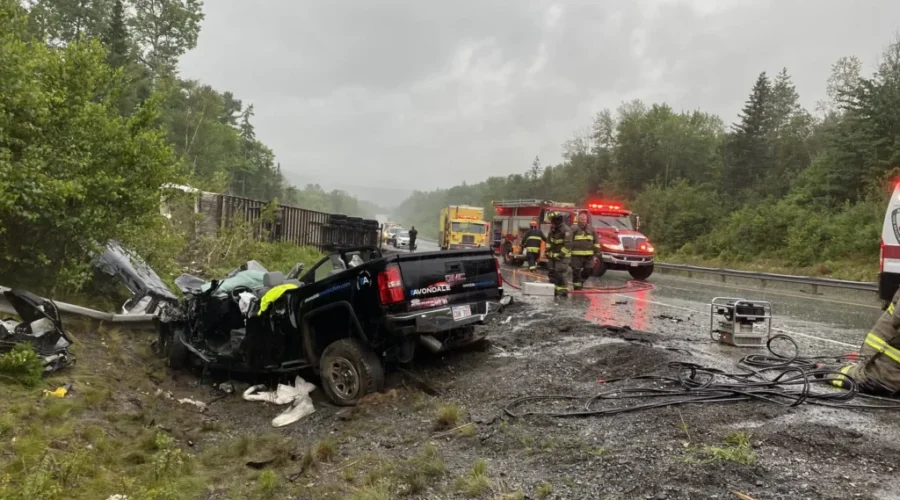 Driver Injured In Welsford-Area Crash
