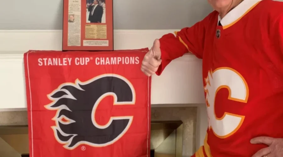 Danny Joyce Fulfils Dream, Sings National Anthem At Saddledome