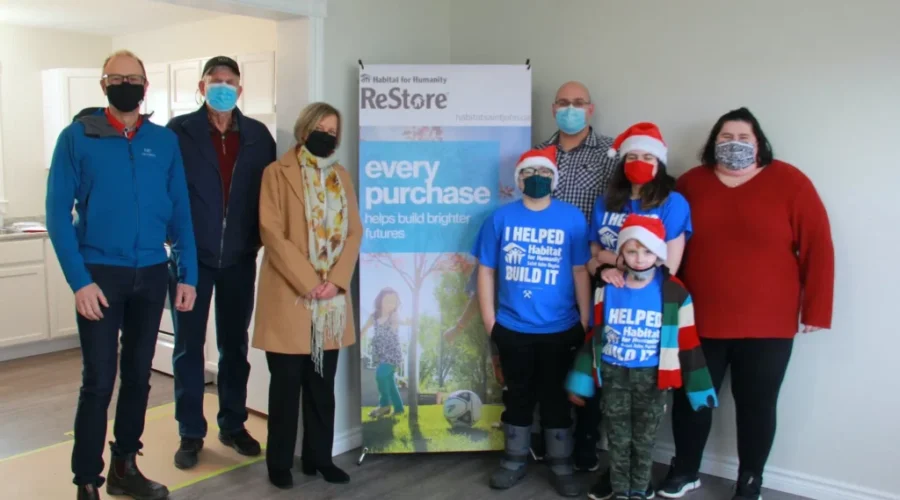 Saint John Family Gets A House For Christmas