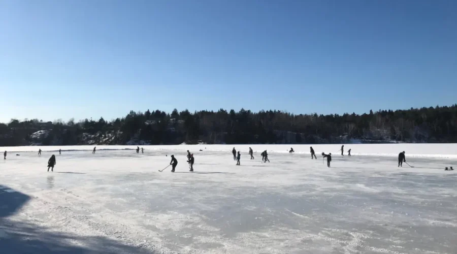Lily Lake Ice Surface Opens