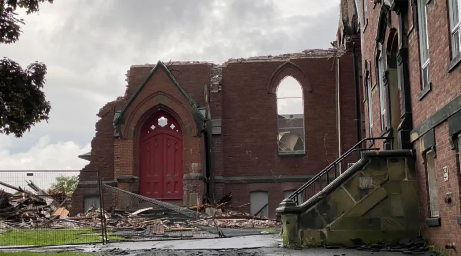 Former North End Church Demolished