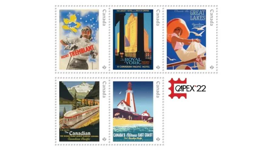Canada Post Unveils Five New Stamps