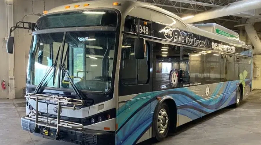 Electric Bus Added To Saint John Transit Fleet