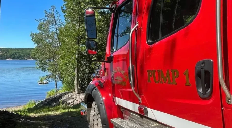Firefighters Save Structure On Route 850
