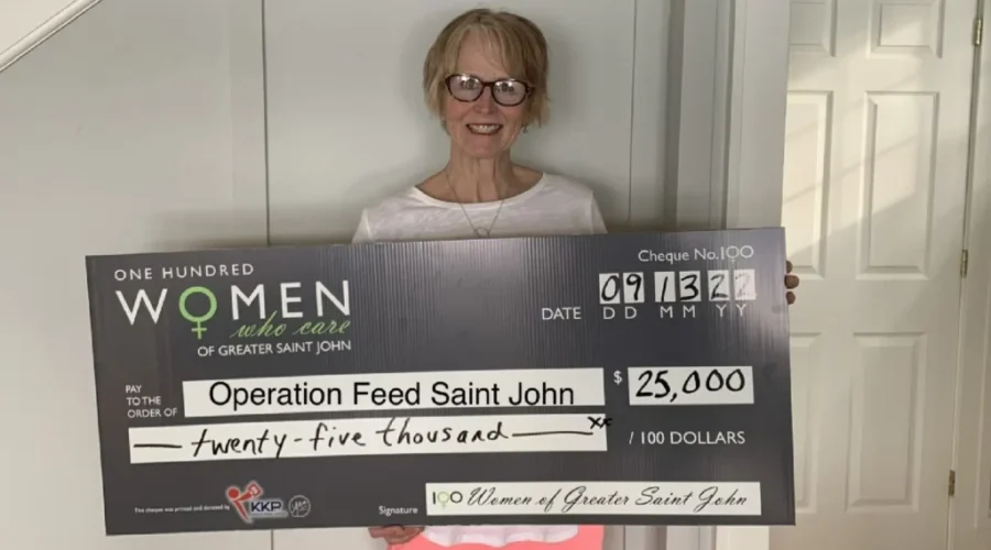 $25K Donation For Operation Feed Saint John