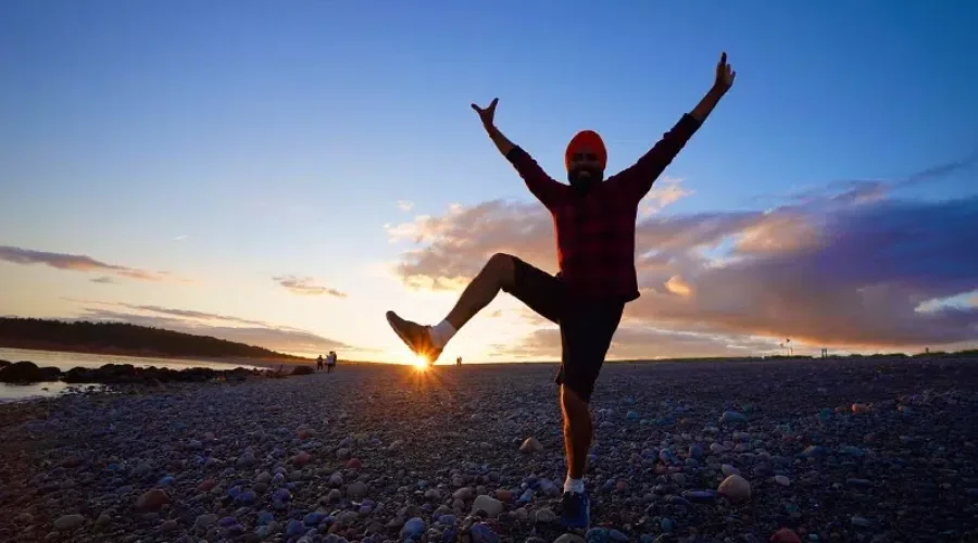 Bhangra Dancer Spreads Positivity In N.B.