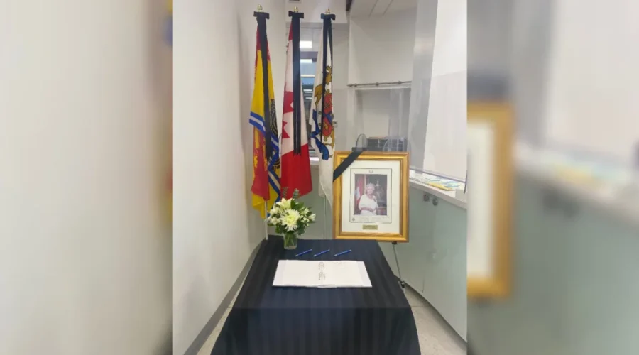 Book Of Condolences For Queen Elizabeth II