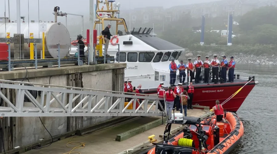 New Coast Guard Vessel Dedicated In Saint John