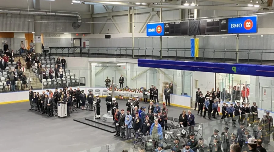 Hundreds Gather In qplex For The KV Remembrance Day Ceremony