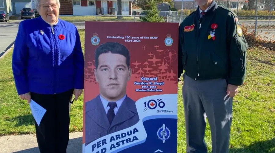 Banner Project Showcasing Air Force Veterans