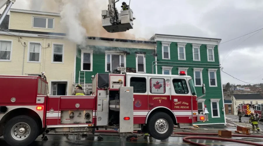 UPDATE: Waterloo Street Fire Displaces At Least 22 People