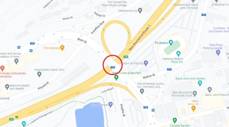 Southbound lane closure on Mill Street Viaduct