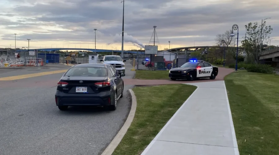Woman pronounced dead at Harbour Passage