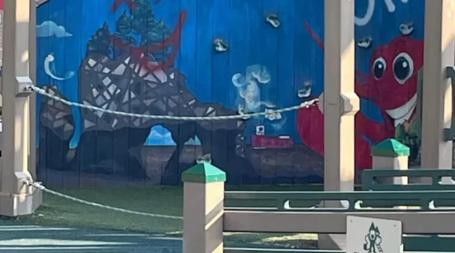 Rebecca Schofield Park vandalized with hate graffiti