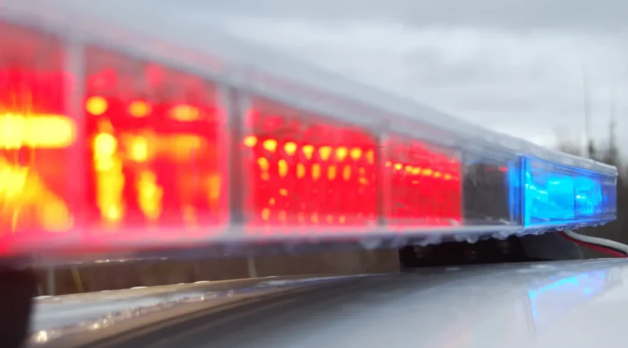 Tractor-trailer overturns in Musquash