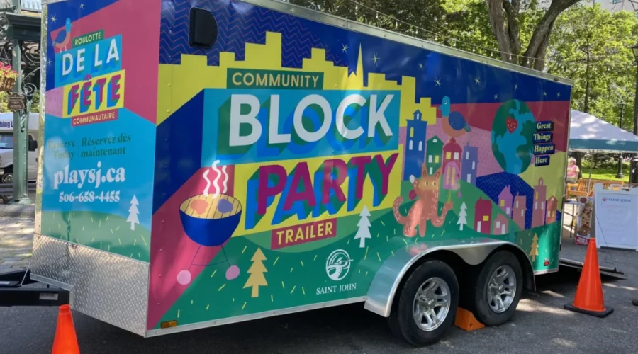 Saint John launches Community Block Party Trailer
