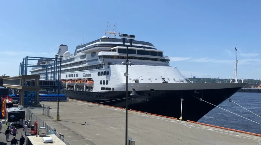 Zaandam makes inaugural visit to Saint John
