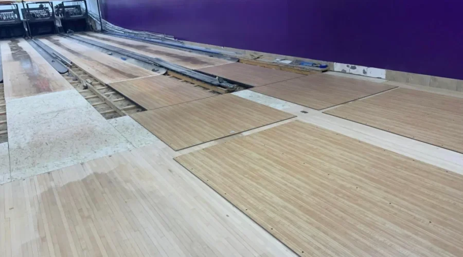 Saint John bowling alley undergoes renovations for new bowling lanes