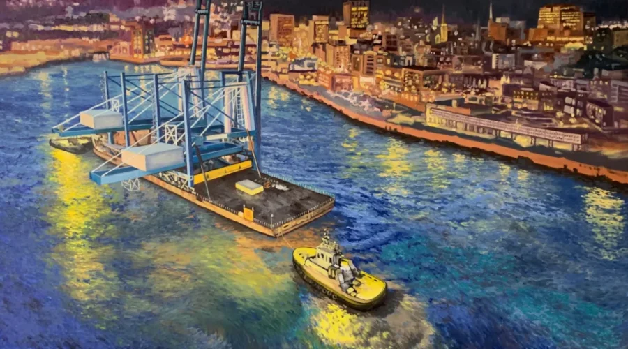 New exhibit at Port Saint John Gallery shows life at the port