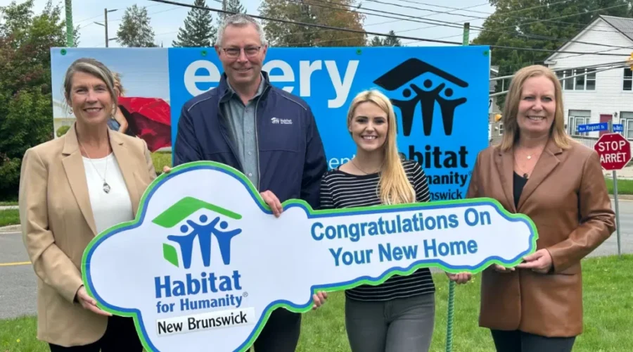 N.B. partners with Habitat for Humanity to build new affordable homes