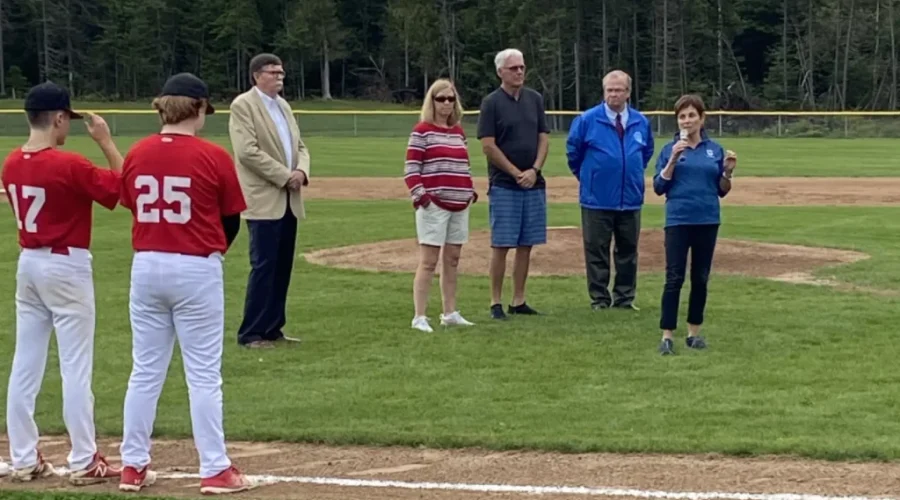 New baseball field officially opens in Rothesay