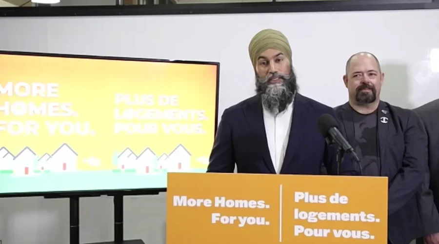 Jagmeet Singh discuses affordable housing in New Brunswick