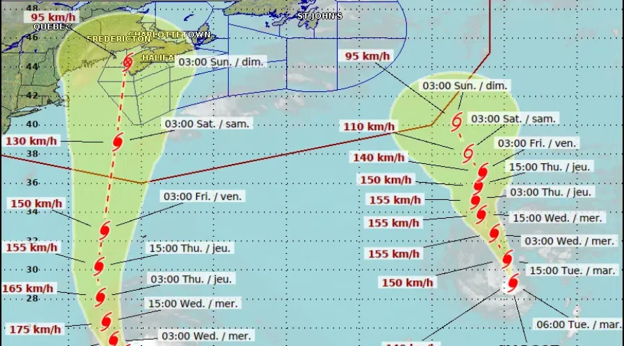 Lee could affect Atlantic Canada weather this weekend