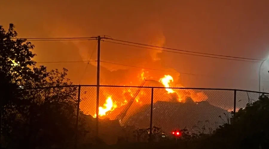 Public Health tests soil for several chemicals after AIM fire