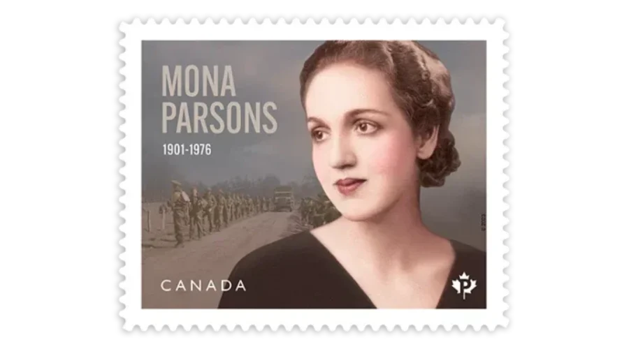 Stamp honours Second World War resistance fighter Mona Parsons